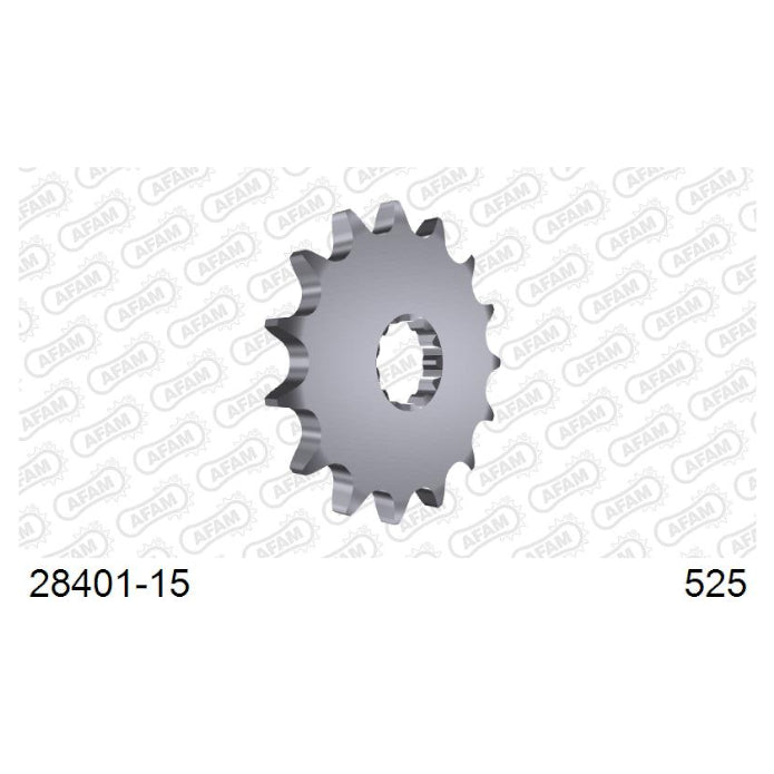 Baycity Power Parts Afam 28401-15 front sprocket 15 teeth for motorcycle chain and sprocket replacement