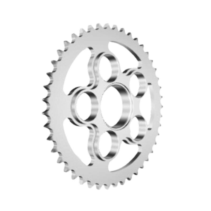 front view of Afam 50800-45 Rear Sprocket - 45 Teeth