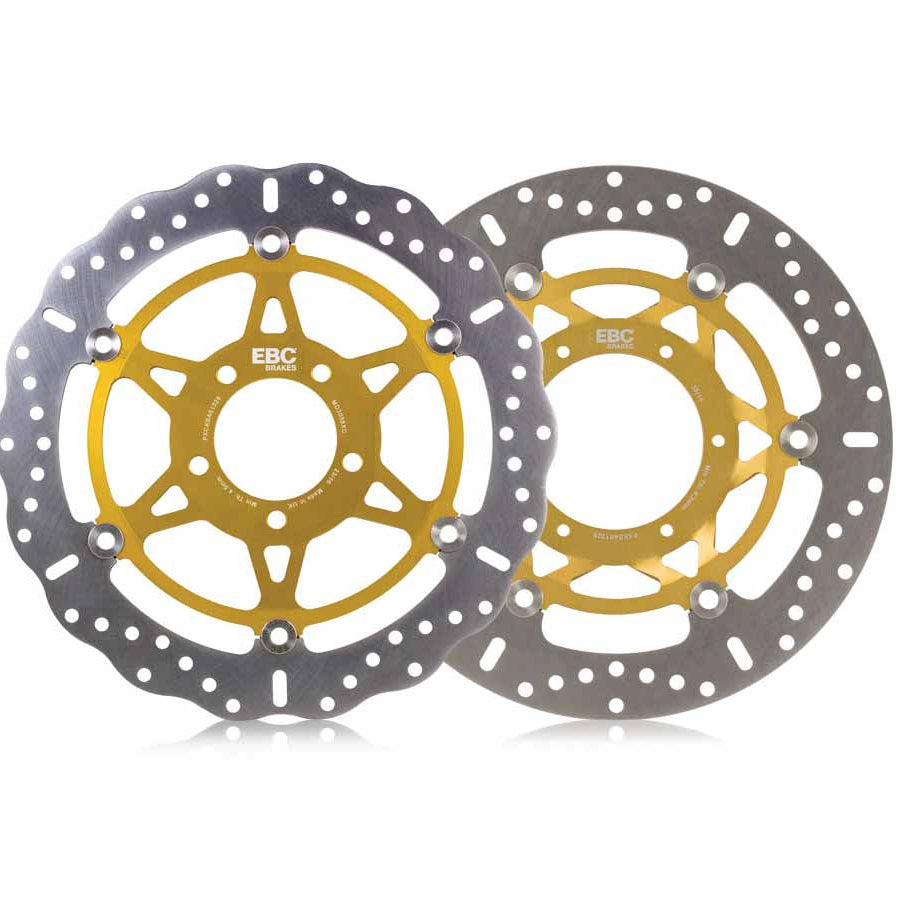 Brake Rotor Floating SS (4156AXC) - Contoured Rotor (Front Right) / ABS at baycity powerparts