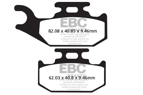 Brakes - FA317TT Carbon - EBC (Rear) at baycity powerparts