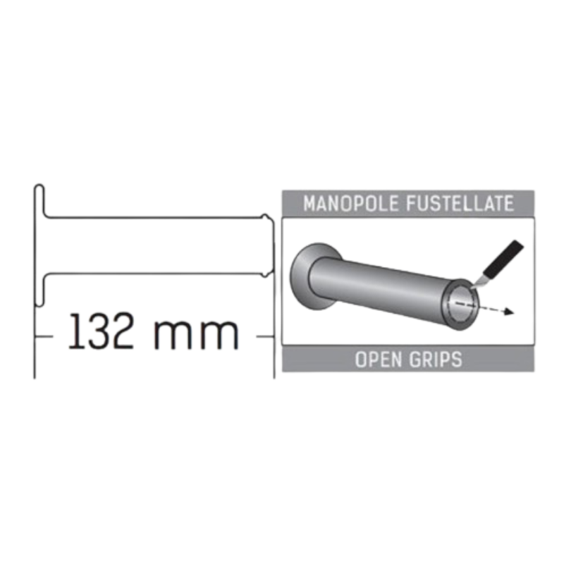 Domino Handlebar Grips 1103 - Soft Foam
