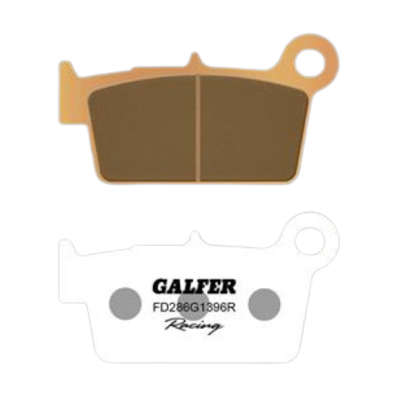 front view of Galfer FD286G1396R Sintered Brake Pads