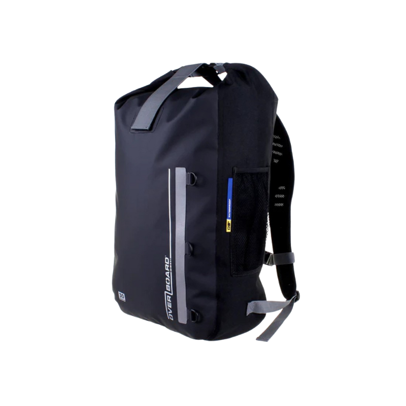 Front view of Overboard Classic Waterproof Backpack 30ltr - Black