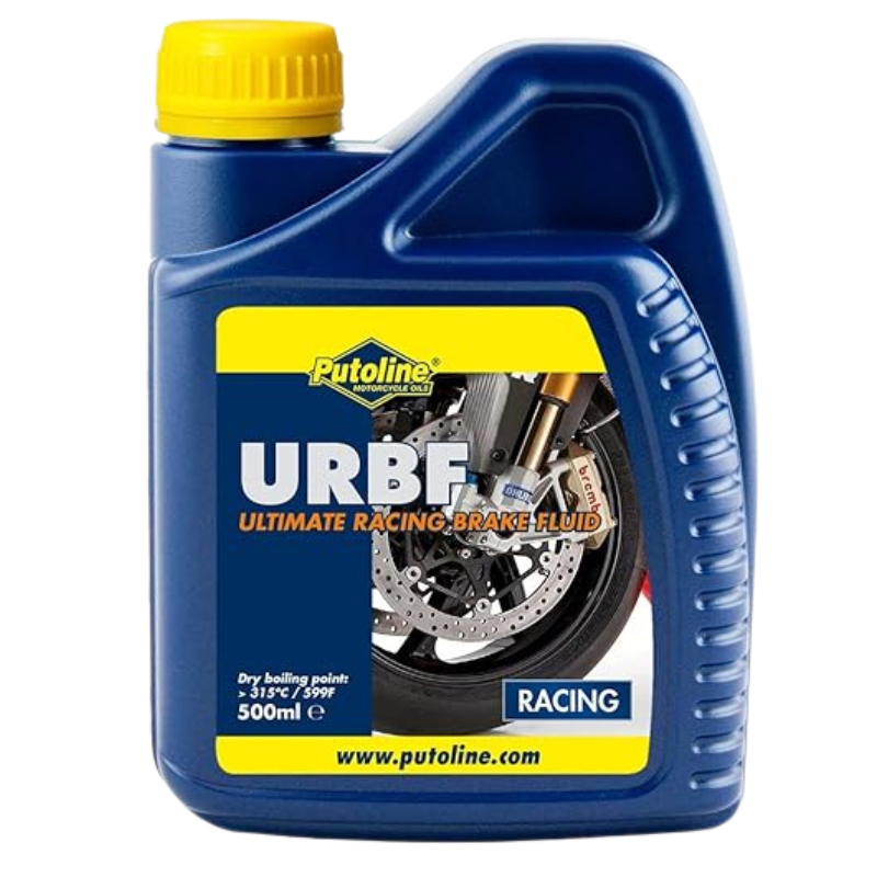 front view of Putoline DOT 4 Brake Fluid 500ml