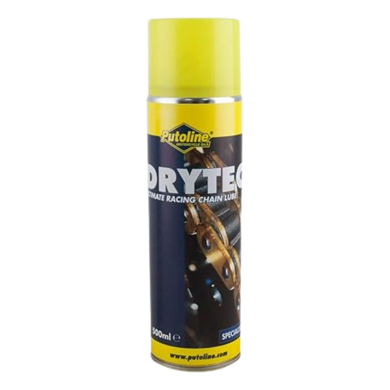 front view of Putoline Drytec Race Chain Lube - 500ml