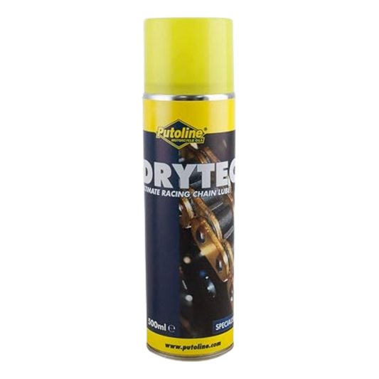 front view of Putoline Drytec Race Chain Lube - 500ml
