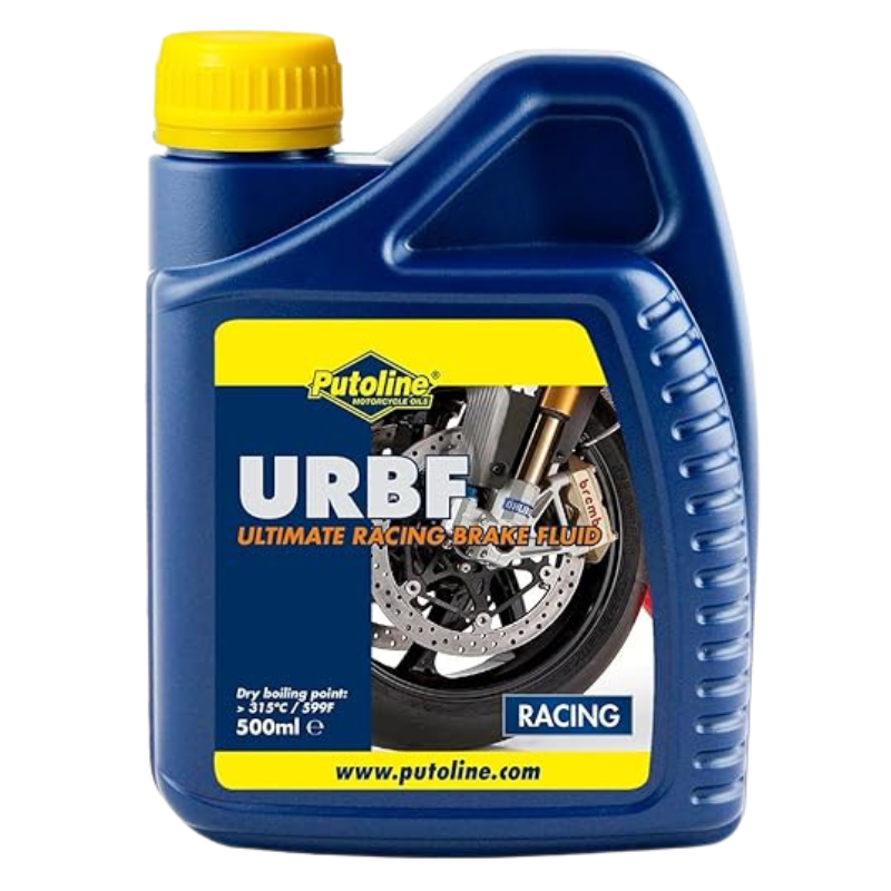 front view of Putoline Ultimate Racing Brake Fluid URBF - 500ml