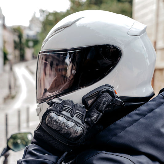 Sena 5S Bluetooth motorcycle communication system with intercom support for two riders