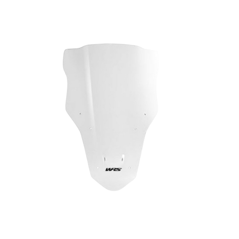 Front view of WRS Windscreen Touring Transparent Honda Africa Twin CRF1000L/ADV 2015-2019