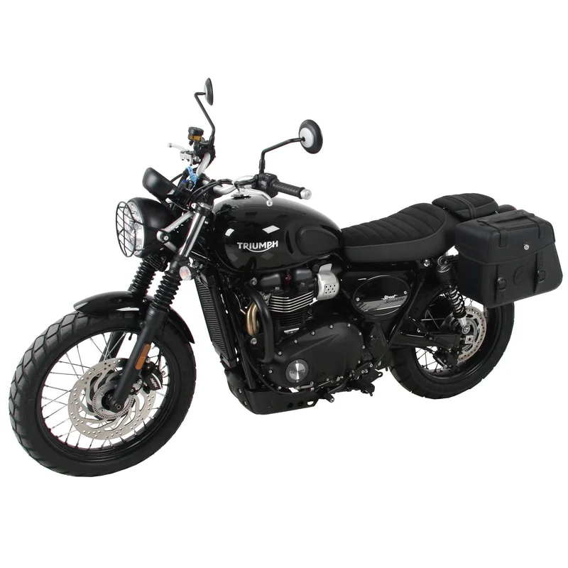 Triumph Street Scrambler Carrier - Sidecases 'C-Bow' (Left Side}