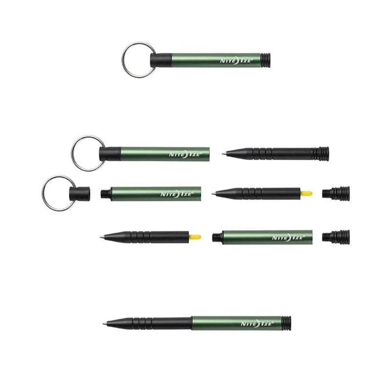 KEY CHAIN PRESSURISED PEN INKA - Pen - Red Colour / Stainless Steel