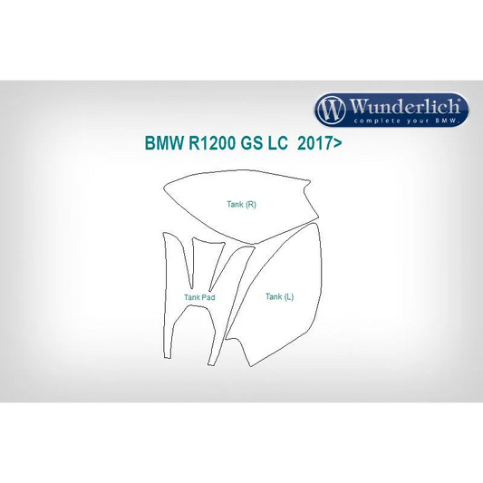 BMW R Series Protection - Paint Shield Set - Whole Set