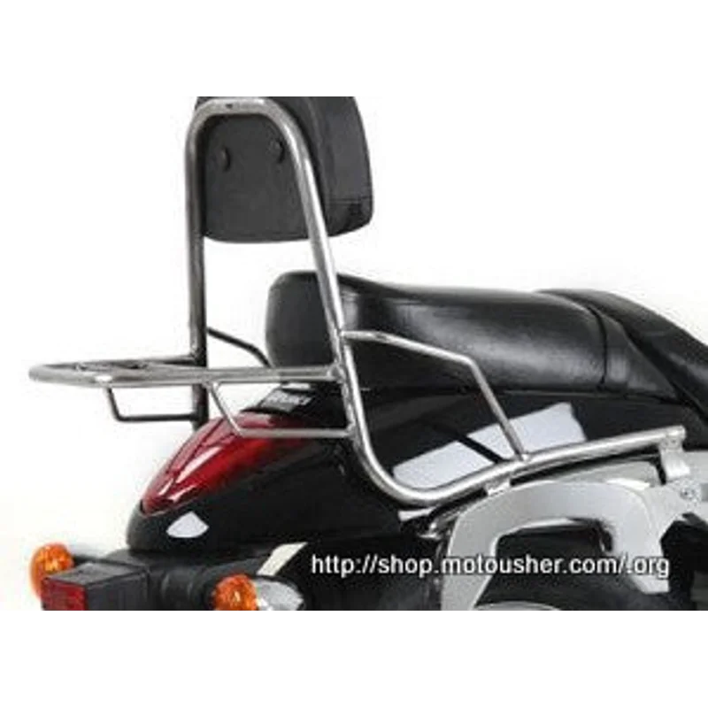 Suzuki M 800 Intruder Sissy Bar w Rear Rack (Chrome)