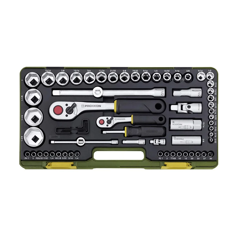 Set Sockets 1/4" and 1/2" - Imperial - Imperial