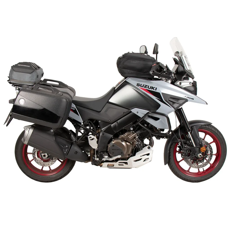Suzuki V-Strom 1050 Carrier - Side Cases (Permanent Mount) - Black