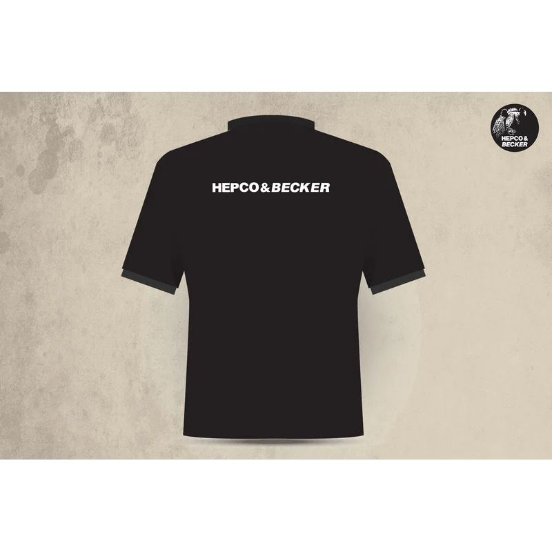 Hepco & Becker T-Shirts printed -Black - M (Chest 107 Cm)