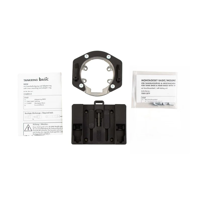 TANKBAG COUNTERHOLDER (CLOSING UNIT) MOUNTING SET BASIC