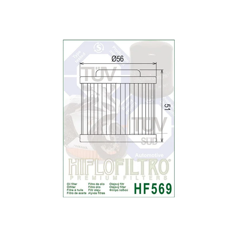 Oil Filter 569 - Hiflo