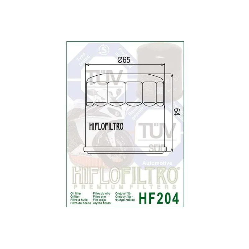 Oil Filter 204 - Hiflo - Standard