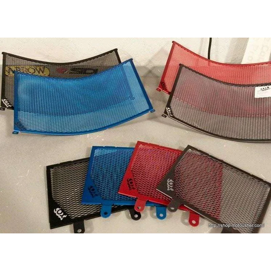 Yamaha Protection - Radiator Guard & Oil Cooler Guard - Black / Radiator + Oil Guard
