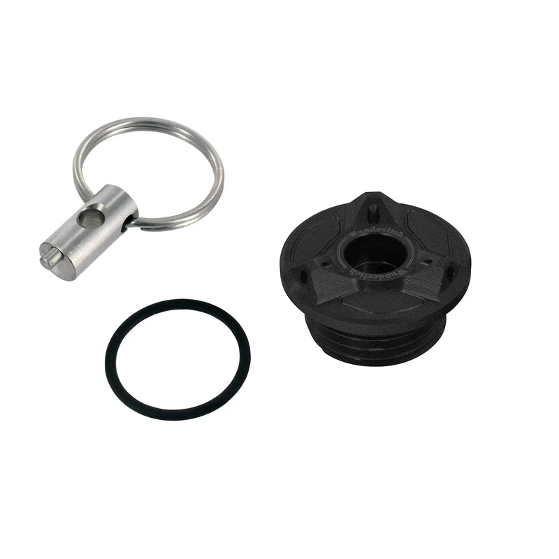 BMW Motorrad Ergonomics - Oil Filler Plug (with key) - Silver