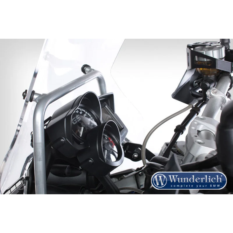 Instrument Surround with Visor - Black