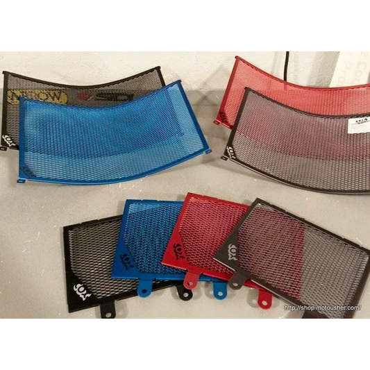 Kawasaki Er6n/6f Protection - Radiator Guard - Black
