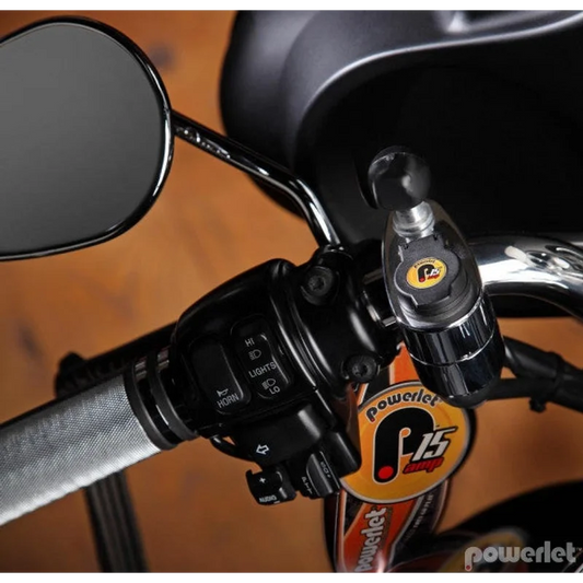 Cigarrete Charger for Harleys w Ram Mount Hole - 7/8" - 1"