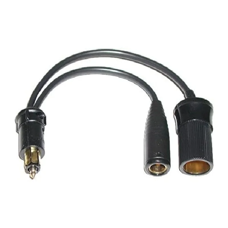 Din to Dual Din + Cig Female