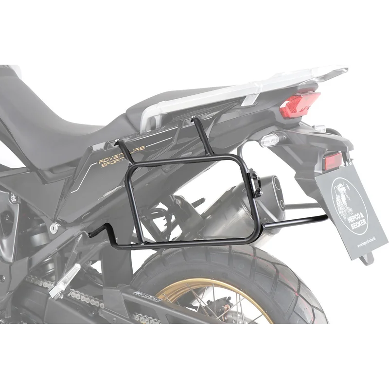 Honda CRF 1100 AT Adventure Sports Carrier - Side Cases (Porter) - Black