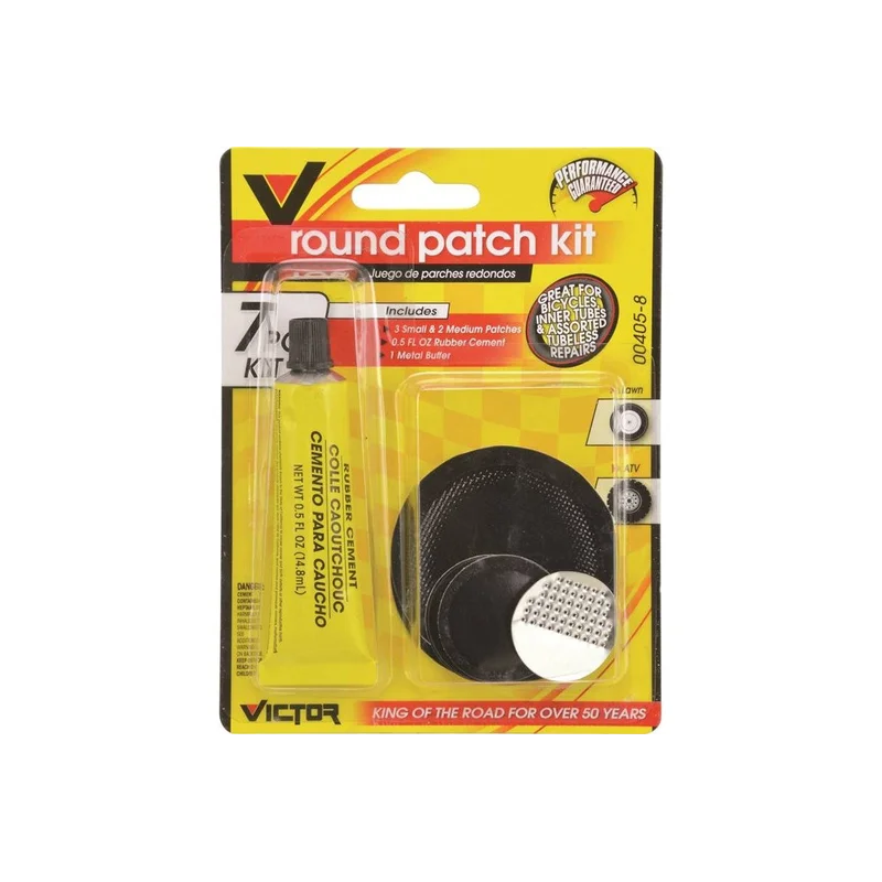 Tyre Repair - Patch Kit (CEMENT + PATCH)