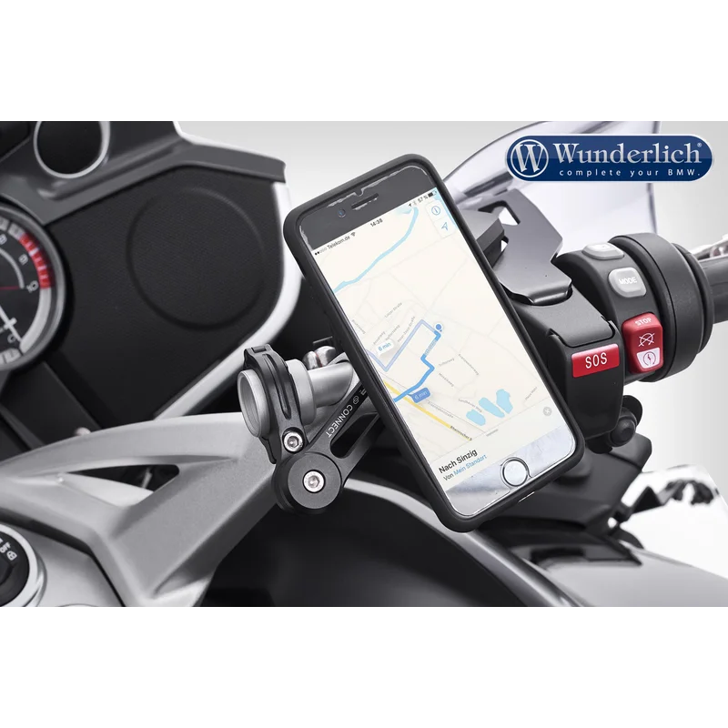 Adapter for SP-Connect on stub Handlebar