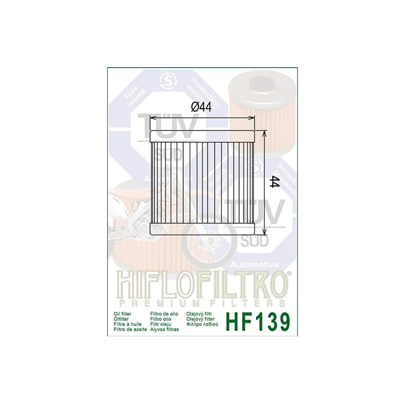 Oil Filter 139 - Hiflo