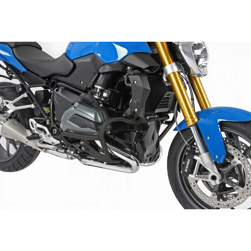 BMW R1200R Protection - Engine Crash Bar (BLACK) - Black