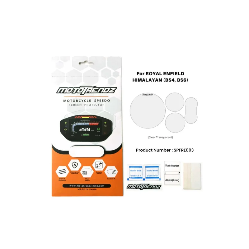 Royal Enfield Himalayan (BS4, BS6) +Navigation Protector - Screen Protector