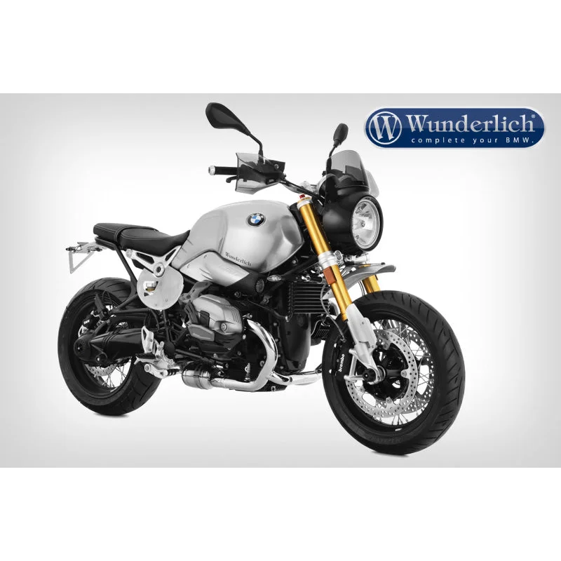 BMW RNineT Styling - Wunderlich Number Plate - Silver