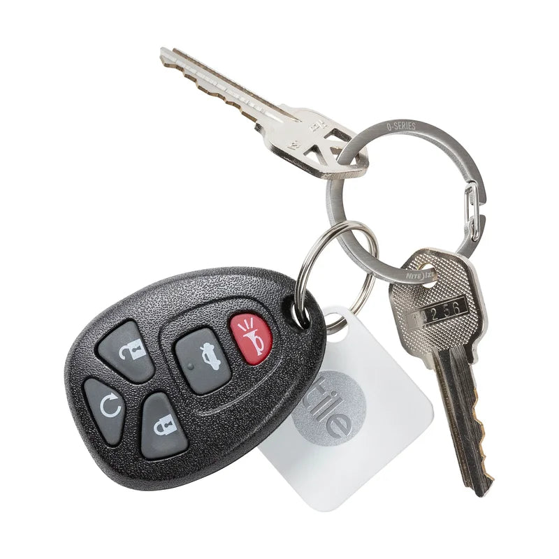 O-SERIES GATED KEY RING - Stainless Steel