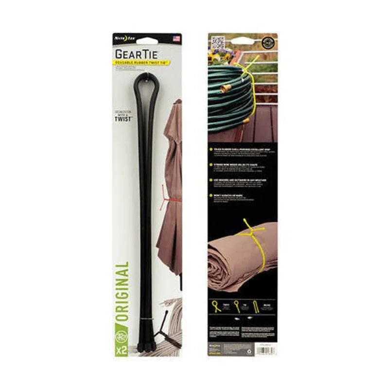 GEAR TIE - REUSABLE RUBBER - 2N (Length 30.48cm each)