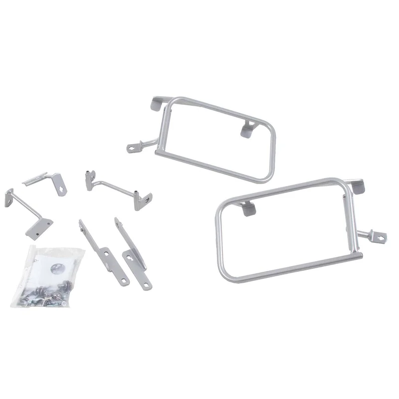 BMW R Series GS Carrier Sidecases - Hepco Becker - Black / Quick Release (Lock It)