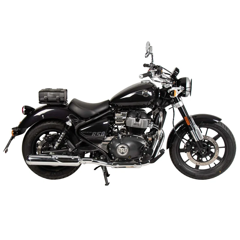 Royal Enfield Super Meteor 650 Rear Rack- Solo Rack without Backrest - Black