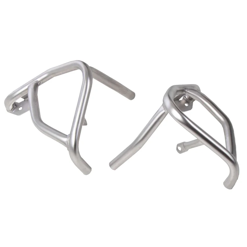 Triumph Tiger 850 & 900 Protection - Guard Engine - White / Steel
