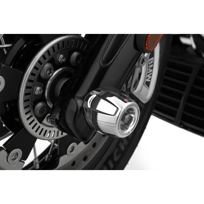 BMW R-Series Protection - Slider Axle (Front) - Black