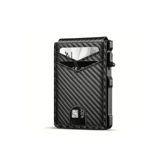 WALLET POP UP + CARDS + RFID - Black