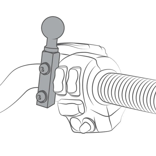 RAM Base - Brake/Clutch Reservoir 1/4"-20 Camera