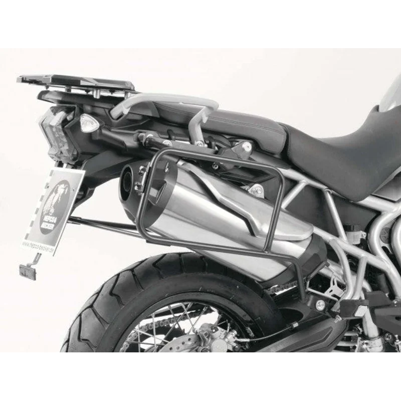 Triumph Tiger 800XC (12-14) Topcase Carrier - Fixed Hinge (Alu Rack)