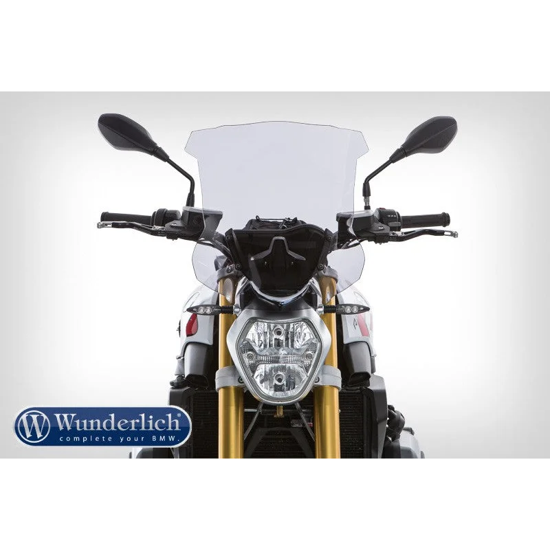 BMW R1200R Screens - Touring - Clear
