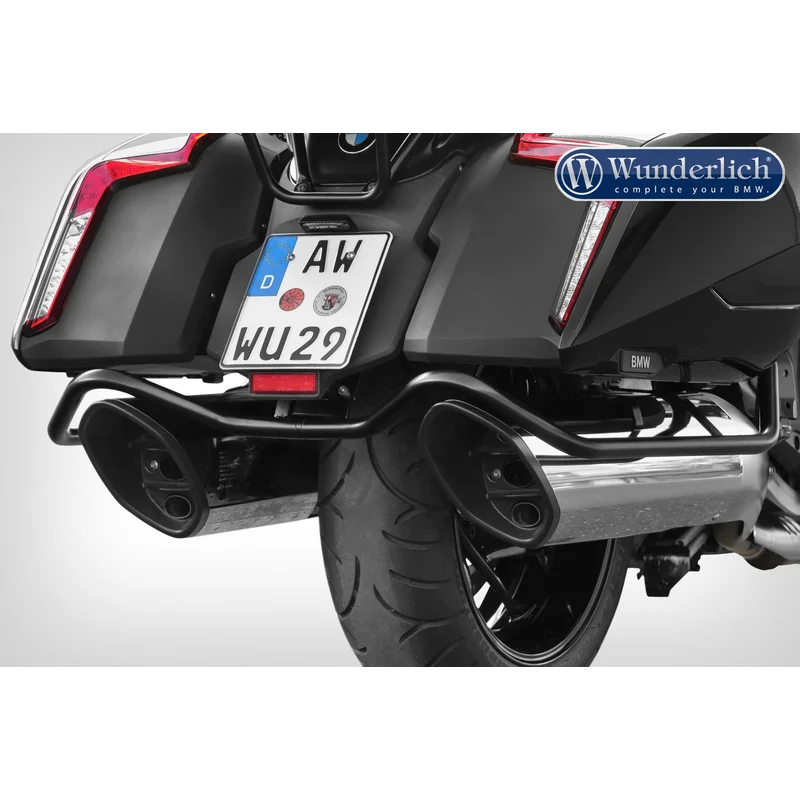 BMW K1600B Protection - Side Luggage Bar - Black