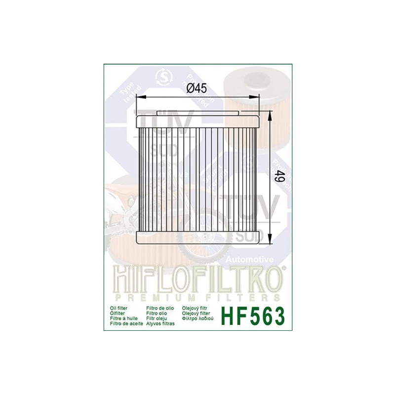 OIL Filter 563 - Hiflo