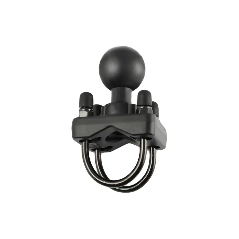 RAM® Double U-Bolt Ball Base for .75" - 1" Rails - 1.9cm - 2.54cm (Diameter)