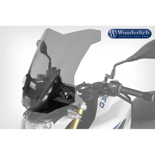 BMW G 310R Screen - Touring Screen - Smoked Grey